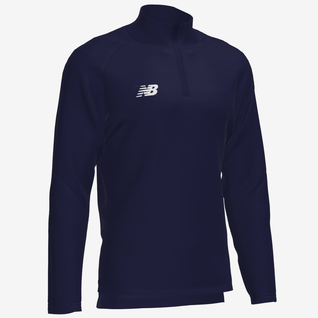 TW Training 1/4 Zip Knitted Midlayer navy Hauptbild_brandshop