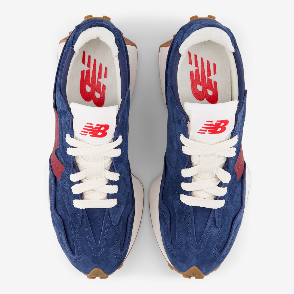 New Balance U 327 Fearlessly Premium Freizeitschuhe in BLAU