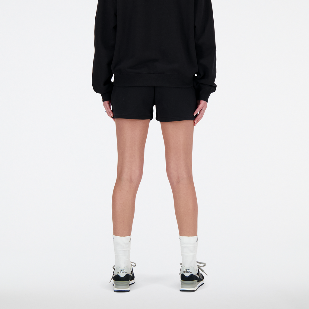 W Sport Essentials French Terry Short black model_bild_back_brandshop