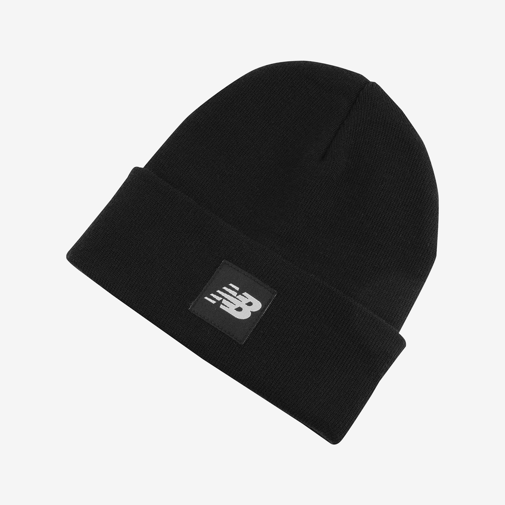 Cuffed Beanie Flying NB Logo black Hauptbild_brandshop