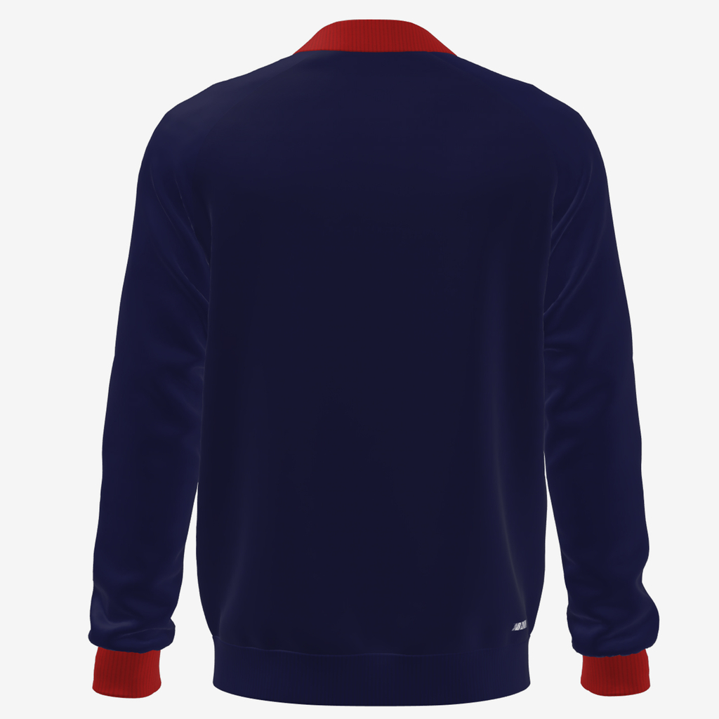 W TW Training Jacket - Knitted navy rueckseite_bild_brandshop