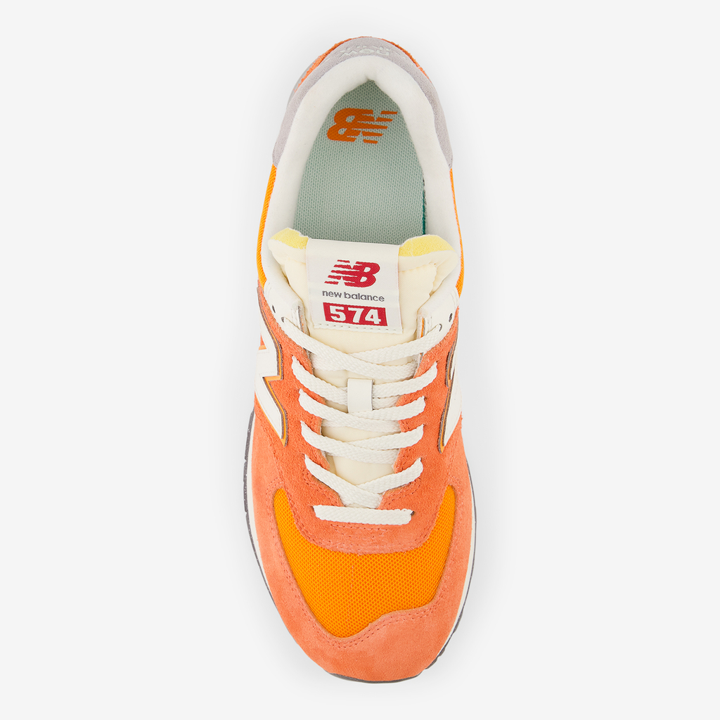 U 574 Retro 70s Freizeitschuhe atomic orange schuh_bild_oben_brandshop