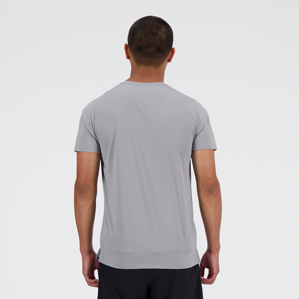 Sport Essentials Run T-Shirt slate grey model_bild_back_brandshop