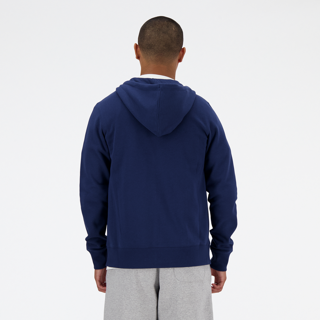 NB Classic Core Full Zip nb navy model_bild_back_brandshop