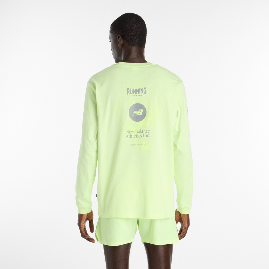 New Balance Vortex Long Sleeve in GELB