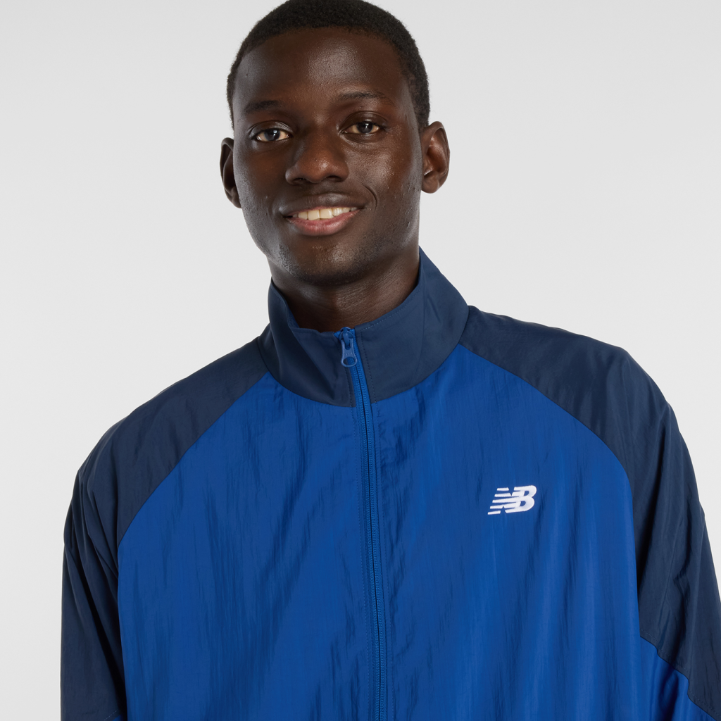 New Balance Sport Legacy Jacket in BLAU