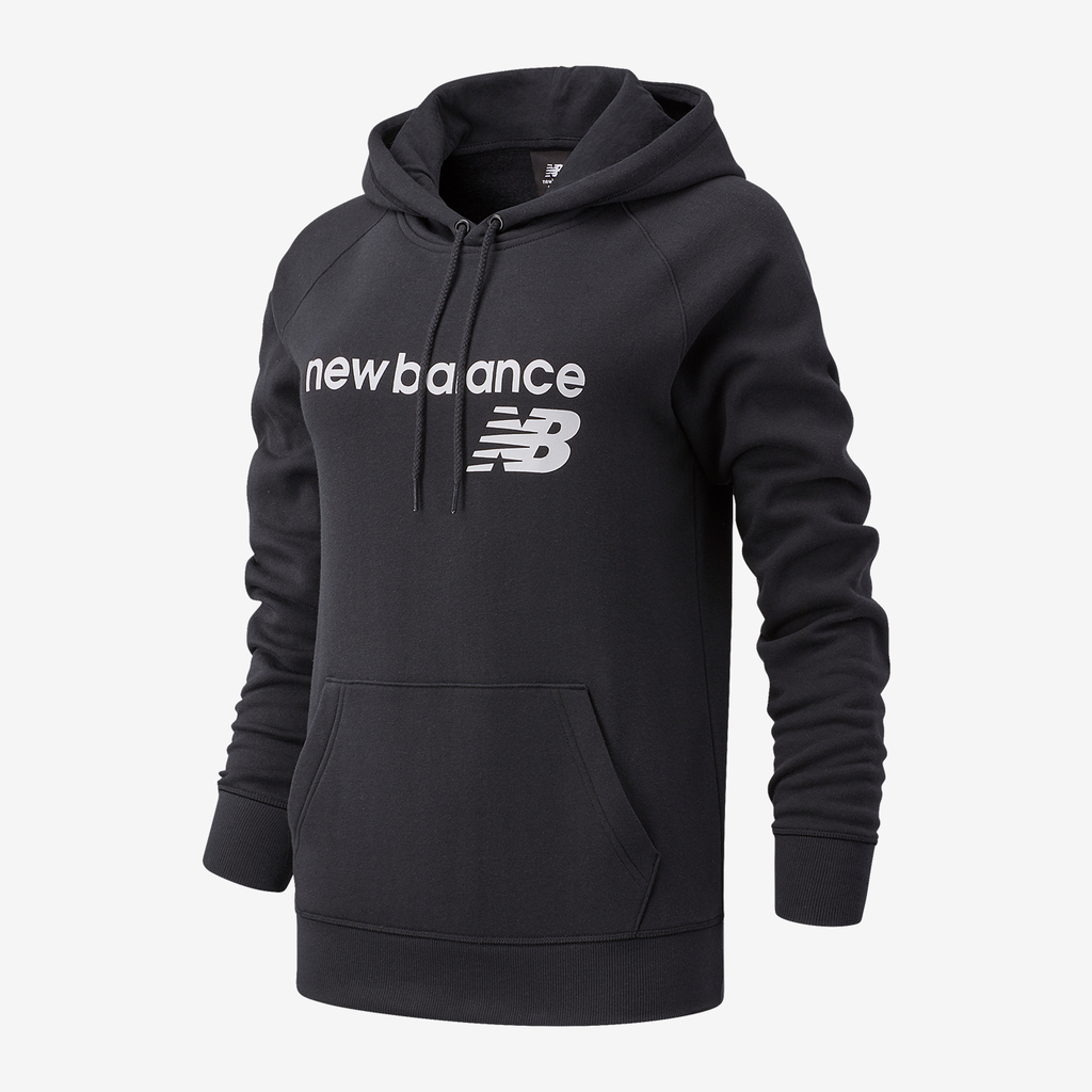 New Balance W NB Classic Core Fleece Hoodie in SCHWARZ