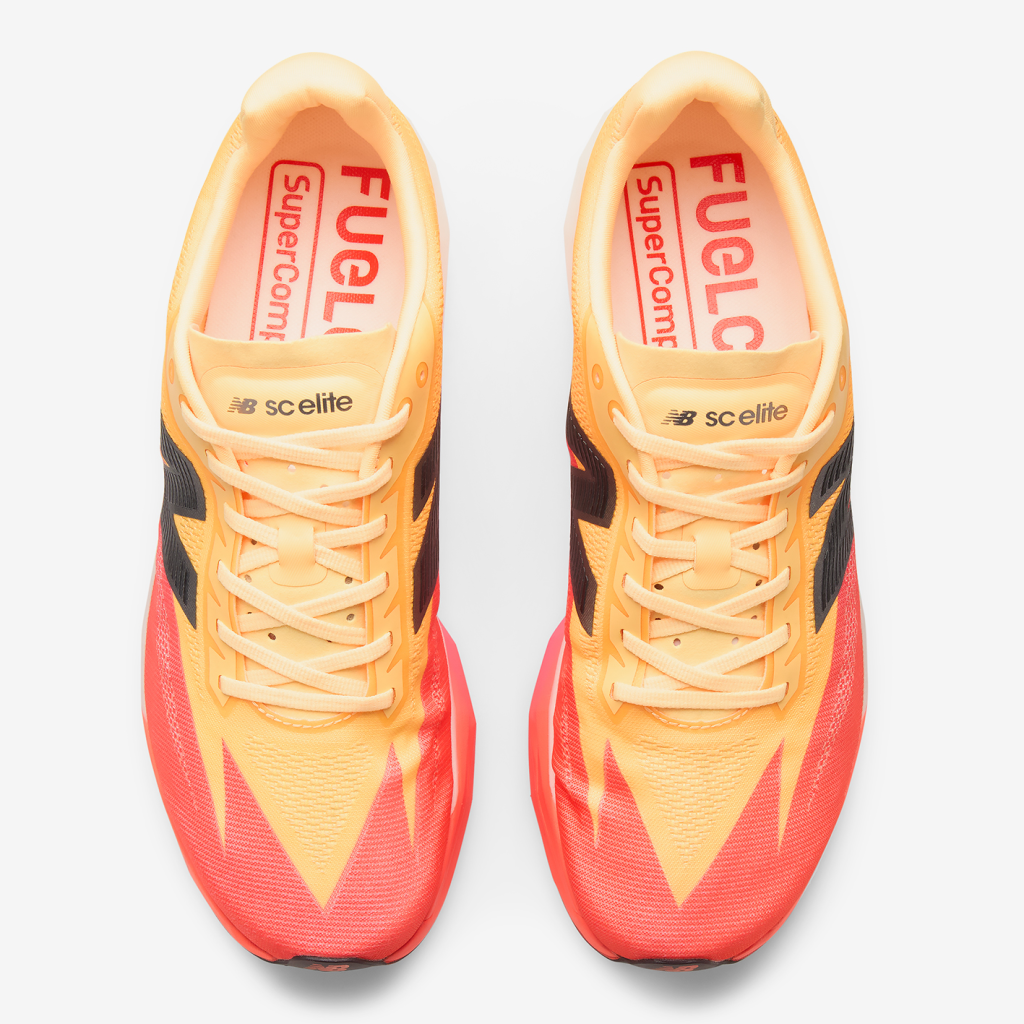 New Balance M SuperComp Elite v5 Wettkampfschuhe in ORANGE