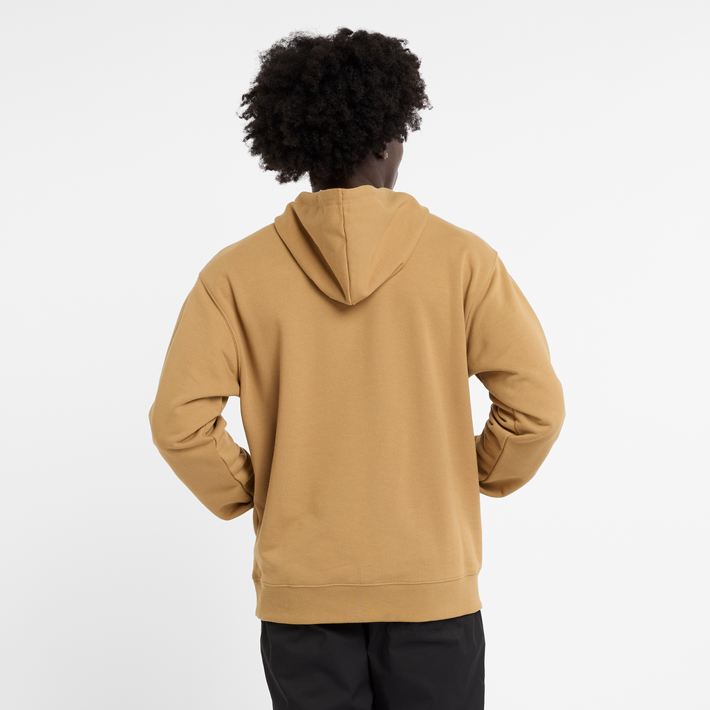 Sport Essentials Stacked Logo French Terry Hoodie great plains model_bild_back_brandshop