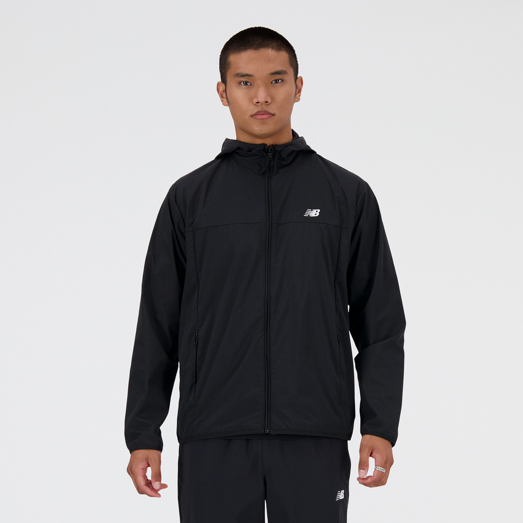 NB Athletics Woven Jacket black Hauptbild_brandshop