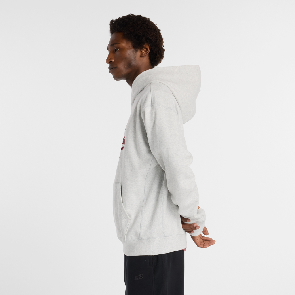 New Balance Athletics Legacy Hoodie in GRAU