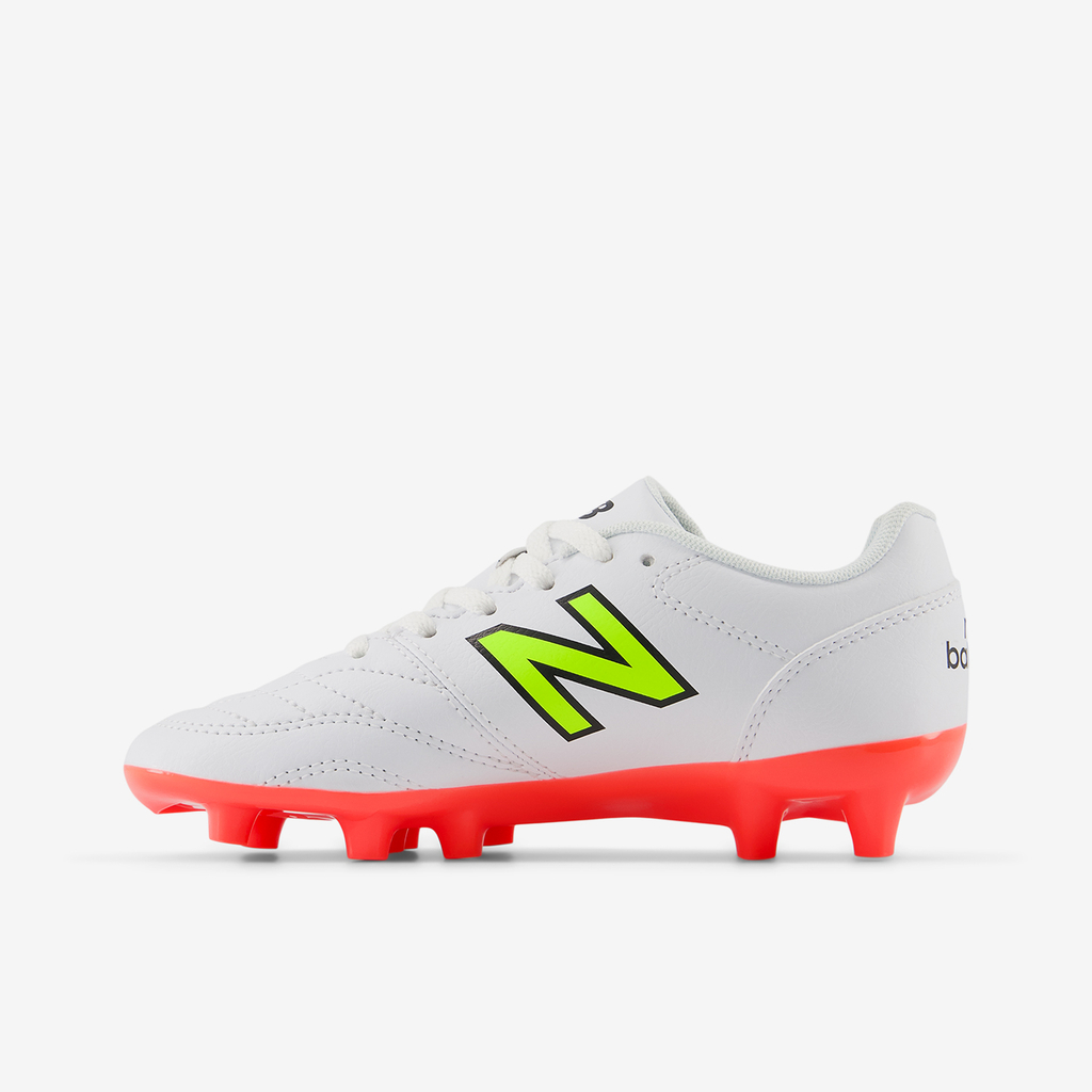 New Balance Y 442 Academy FG Jnr Seasonal Nockenschuhe in WEISS