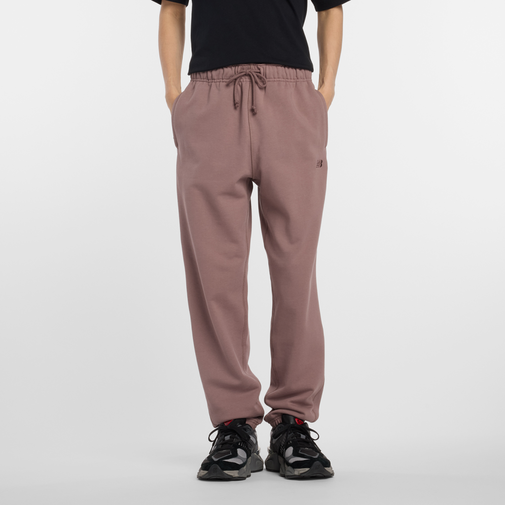 New Balance NB Athletics French Terry Jogger in BRAUN