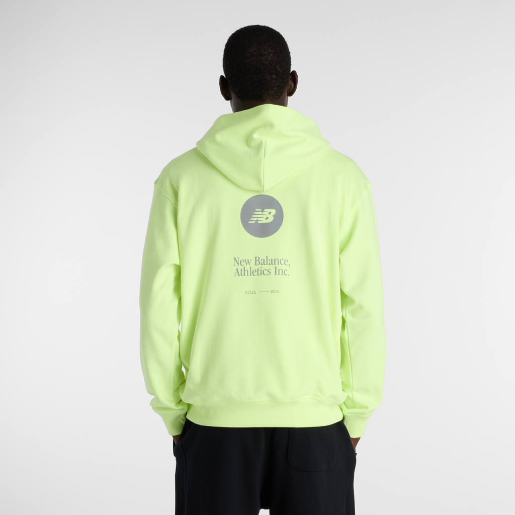 New Balance Vortex Hoodie in GELB