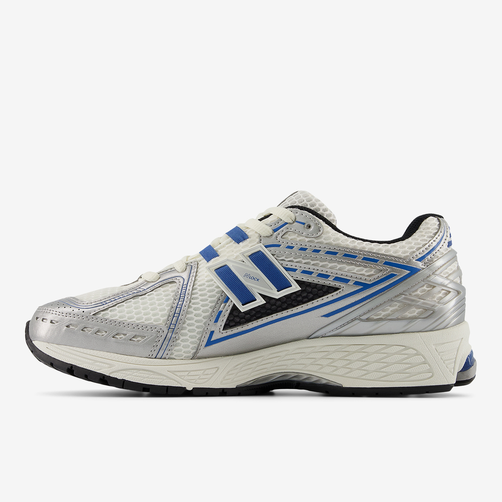 U 1906 Essentials Freizeitschuhe silver metallic/blue medial_bild_brandshop