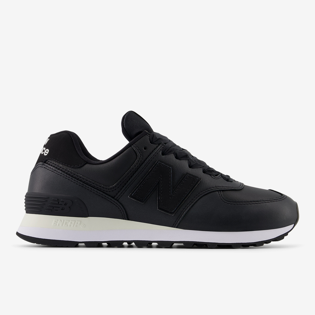 New balance 574 schwarz weiß on sale