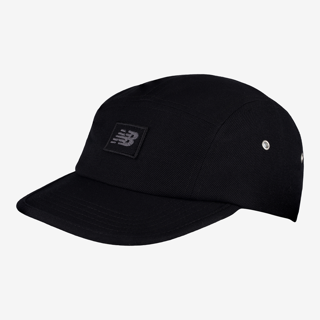 5 Panel Lifestyle Flat Brim black Hauptbild_brandshop