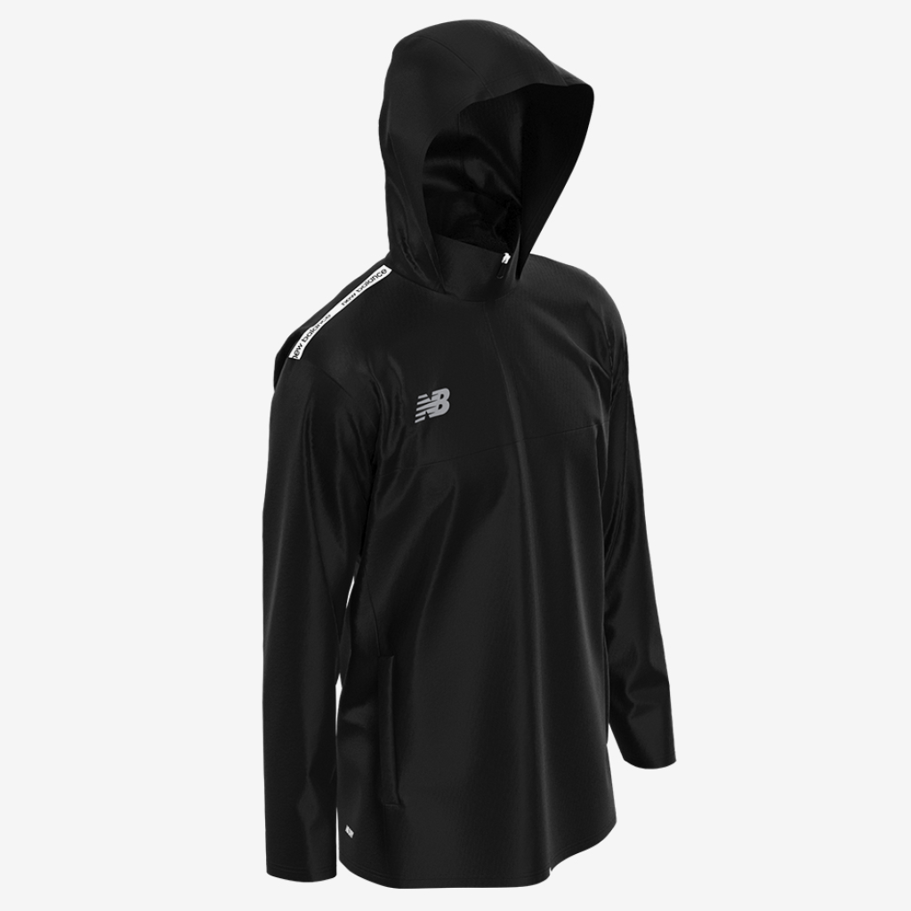 New Balance W TW Training Waterproof Rain Jacket in SCHWARZ