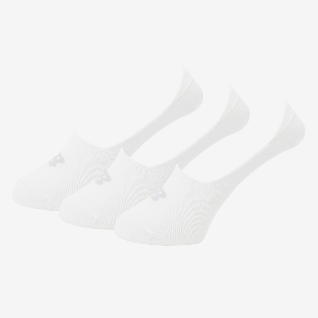 NB PF Cotton Unseen Liner Socks 3 Pair white Hauptbild_brandshop