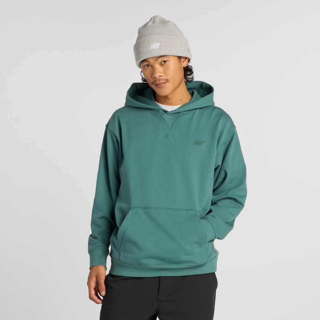 New Balance Numeric French Terry Hoodie in GRÜN