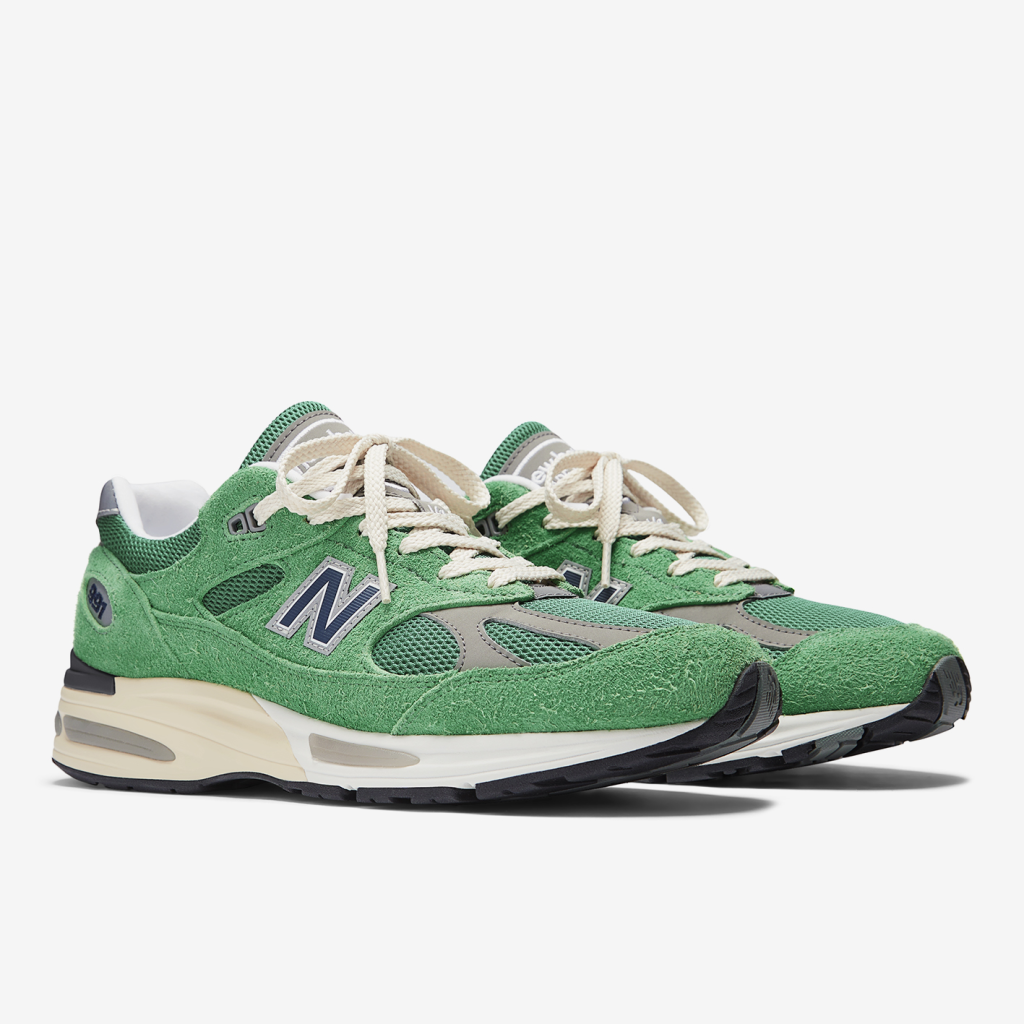 New Balance M 991 Grounded Pastels Made in UK Freizeitschuhe in GRÜN