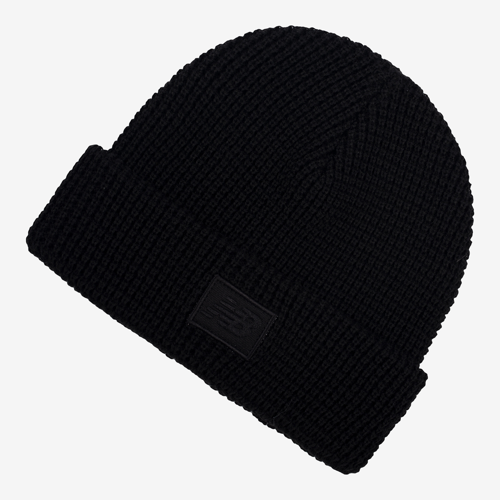 Waffle Knit Cuffed Beanie black Hauptbild_brandshop