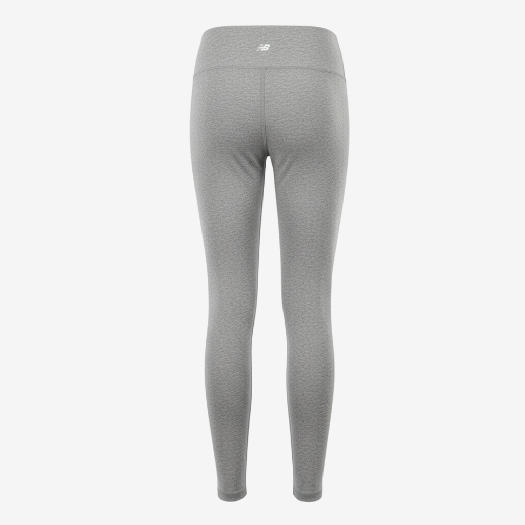 New Balance W Cotton High Rise Legging 27" in GRAU