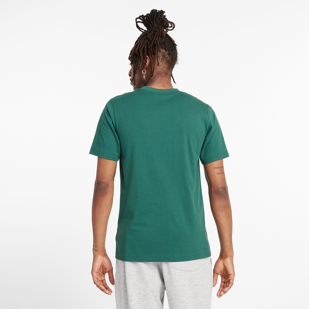 Sport Essentials Stacked Logo T-Shirt nightwatch green model_bild_back_brandshop