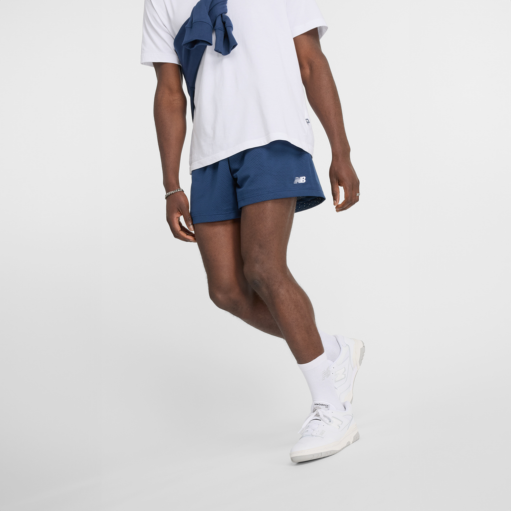 New Balance Sport Essentials Mesh Short 5" in BLAU