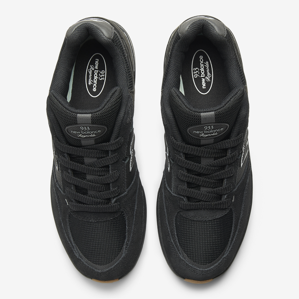 New Balance M Numeric 933 Andrew Reynolds Skateboardschuhe in SCHWARZ
