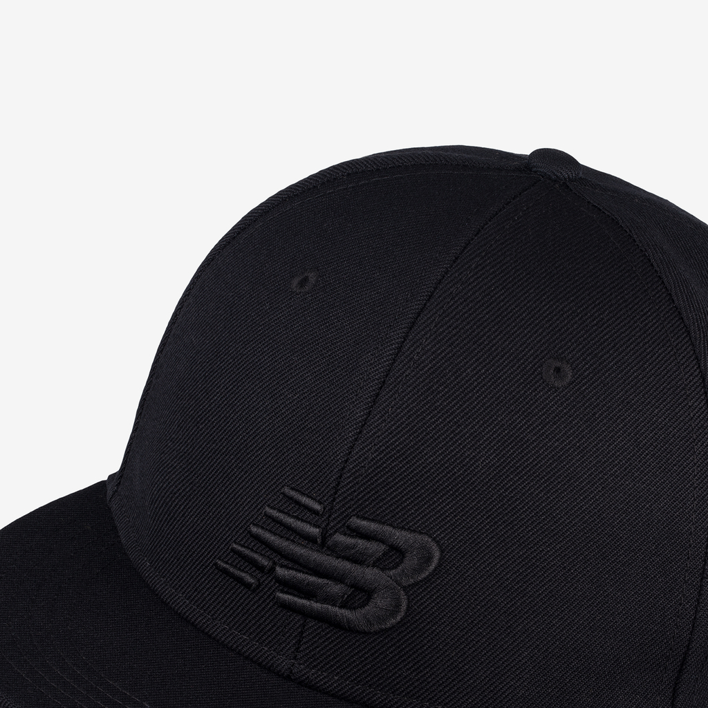 6 Panel Flat Brim black detail_bild1_brandshop