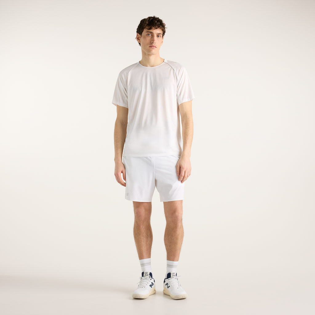 New Balance Tournament Short in WEISS