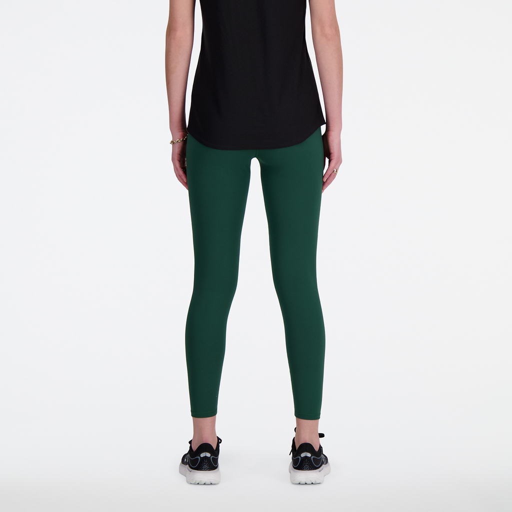 W New Balance Harmony 25 Inch High Rise Legging nightwatch green model_bild_back_brandshop