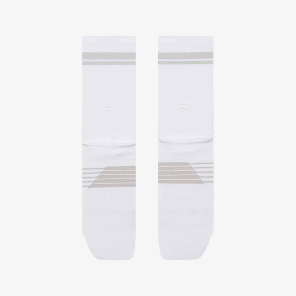 New Balance Pro Run Crew Socks 1 Pair in WEISS
