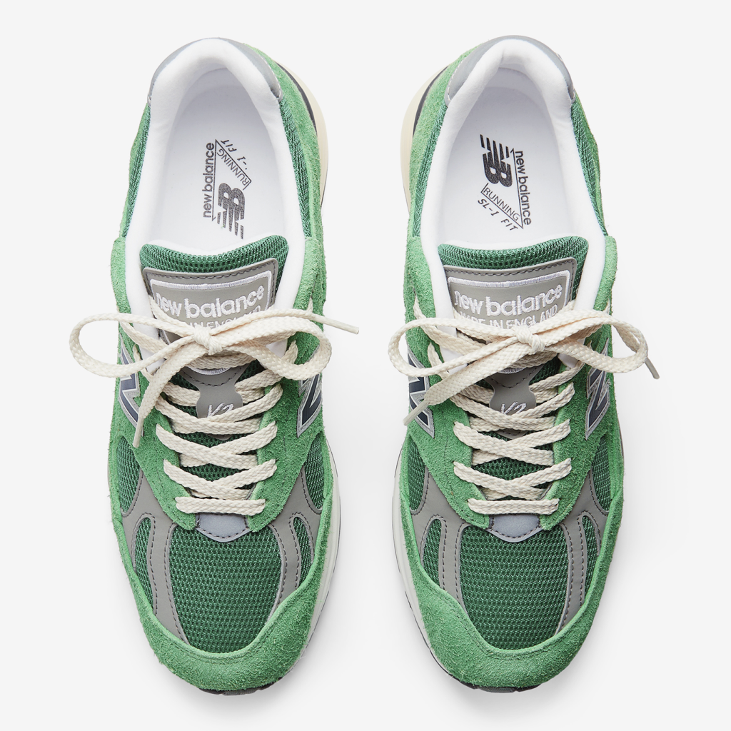 New Balance M 991 Grounded Pastels Made in UK Freizeitschuhe in GRÜN