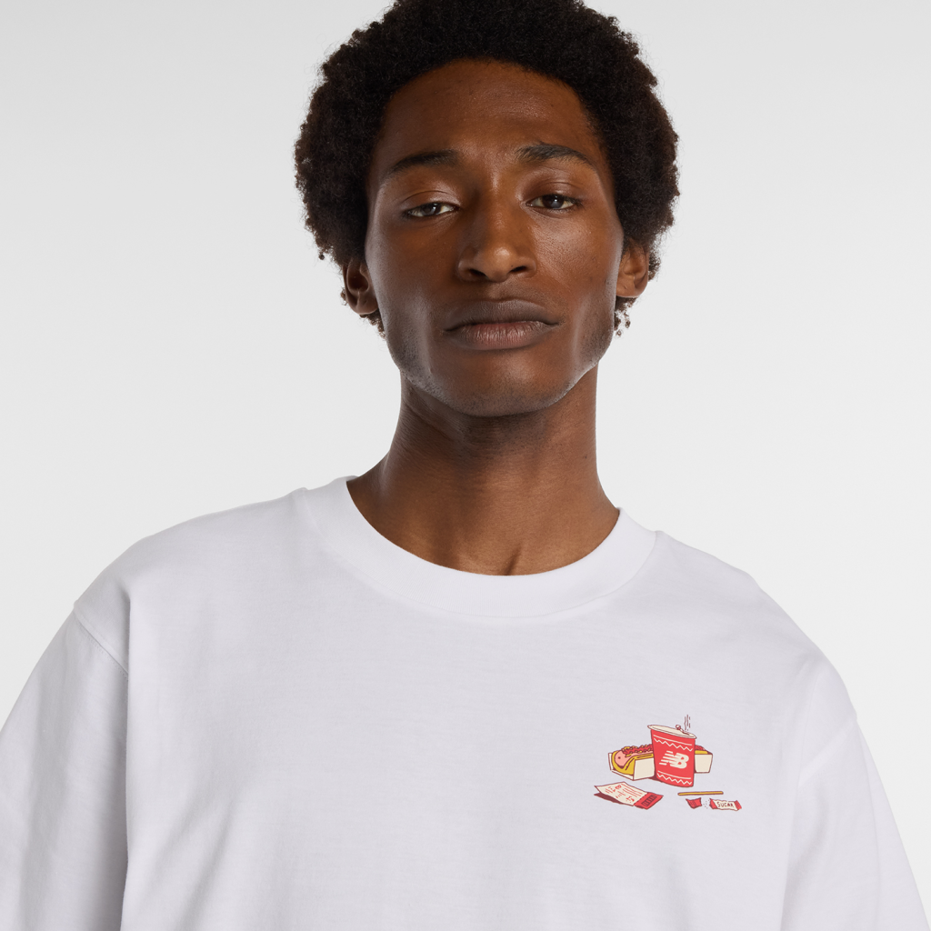 New Balance Spectator T-Shirt in WEISS