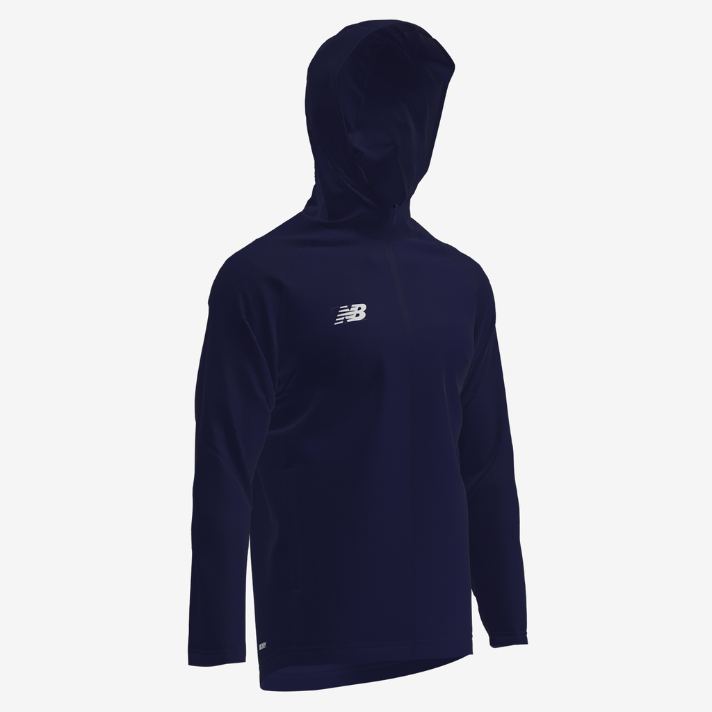 W TW Training Rain Jacket navy detail_bild1_brandshop