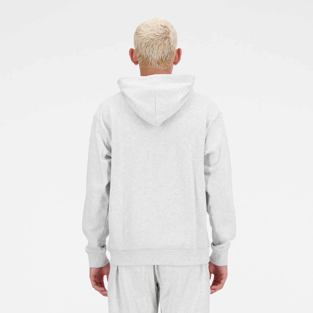 New Balance NB Athletics French Terry Hoodie in GRAU