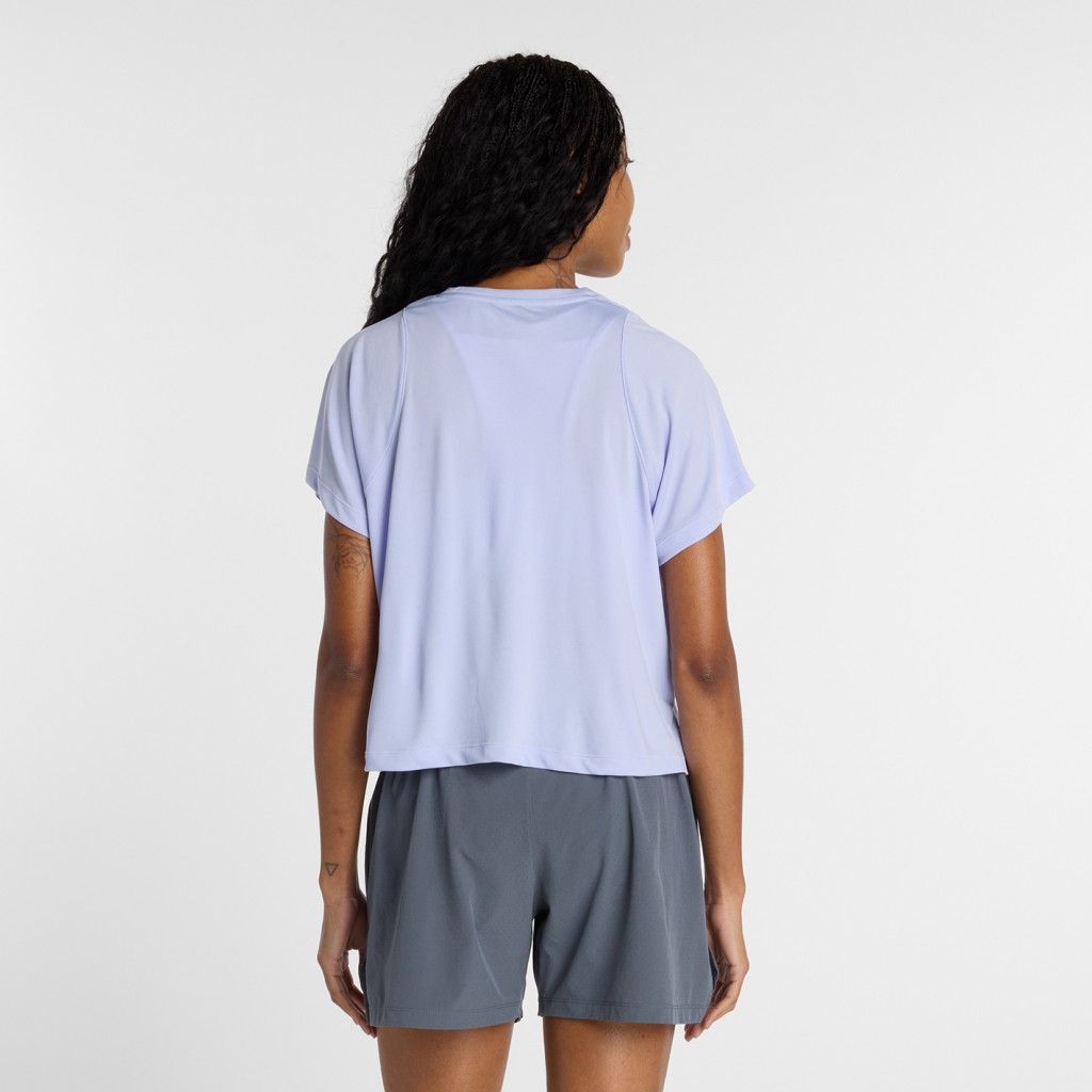 New Balance W Infinity Propel T-Shirt in VIOLETT