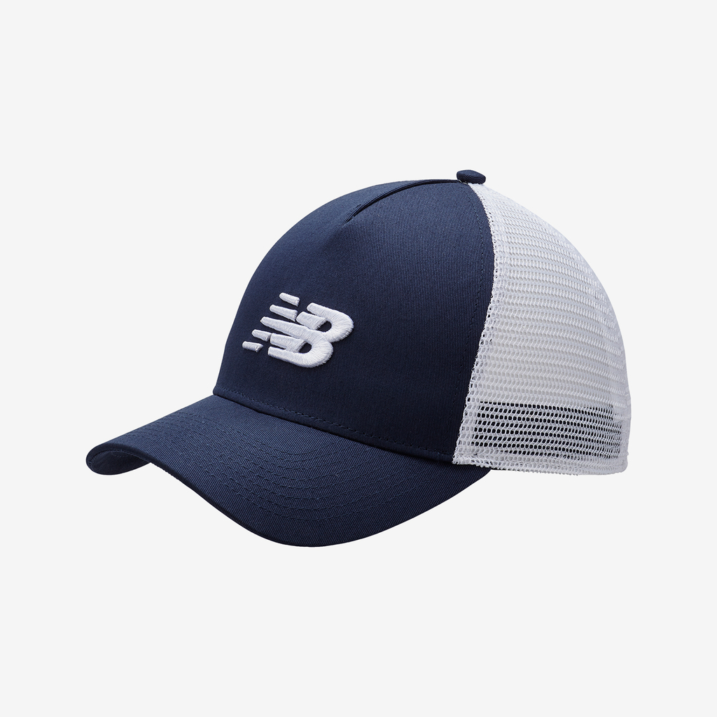 Sport Essentials Trucker Hat natural indigo Hauptbild_brandshop