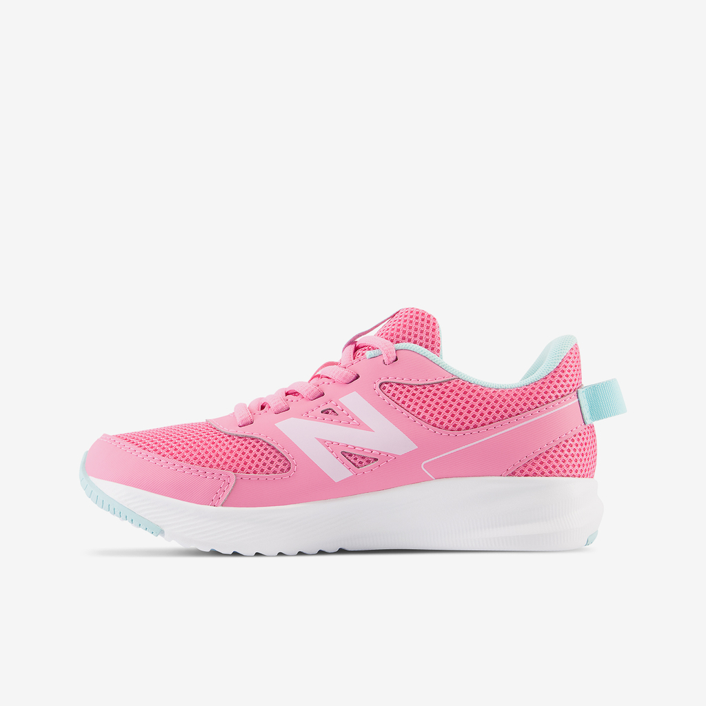 Y 570 v3 Laufschuhe signal pink medial_bild_brandshop