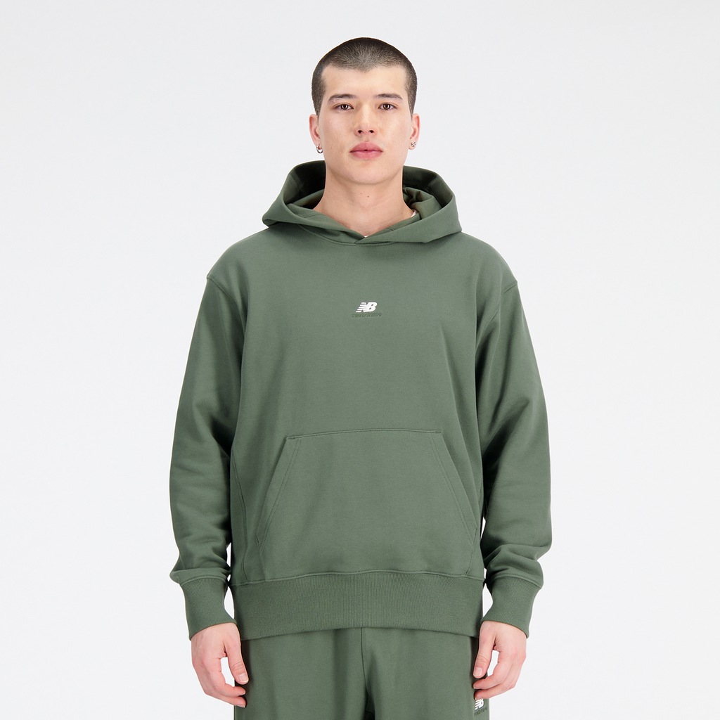 Athletics Remastered Graphic Hoodie deep olive green Hauptbild_brandshop