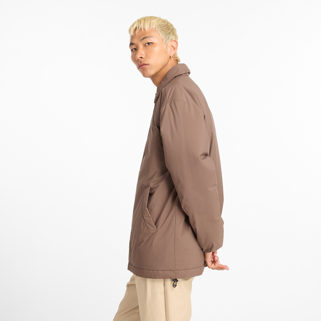 New Balance - Coaches Jacket - dark mushroom