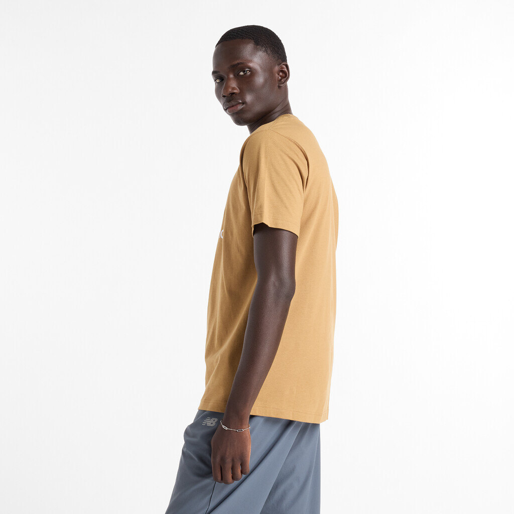 New Balance - Sport Essentials Stacked Logo T-Shirt - great plains