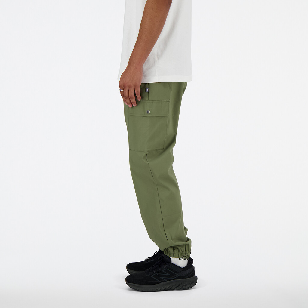 New Balance - Twill Cargo Jogger - dark olivine