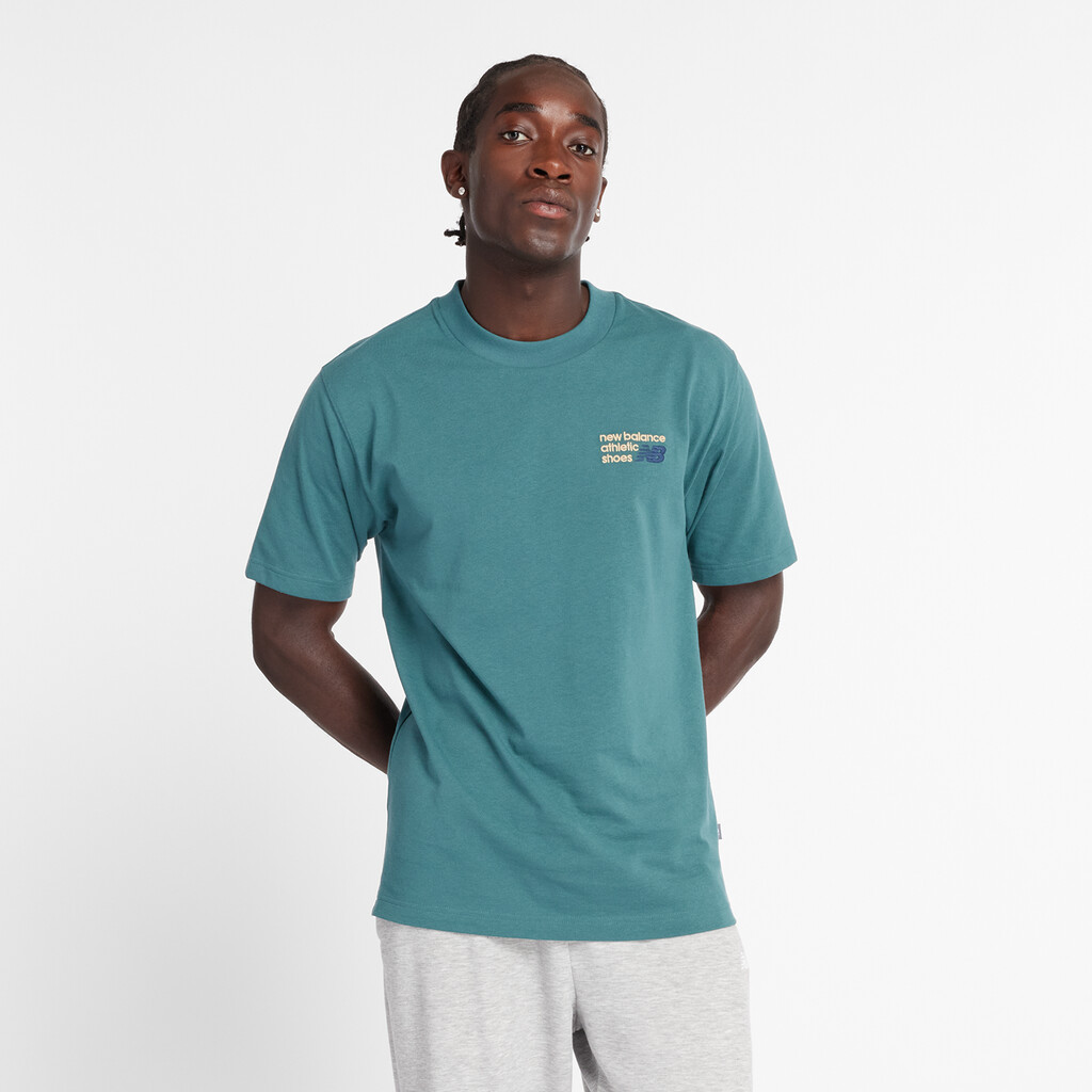 New Balance - Athletics Premium Logo T-Shirt - new spruce