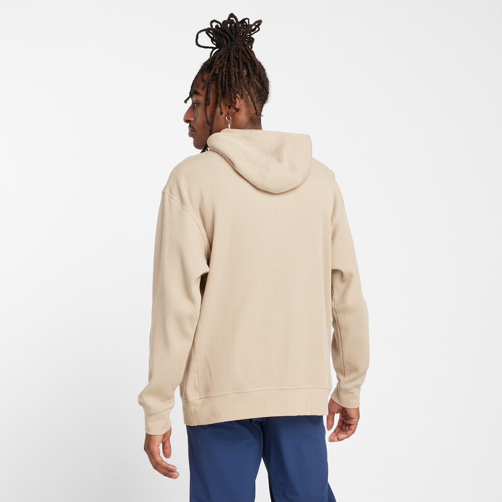 New Balance - Waffle Knit Hoodie - stoneware