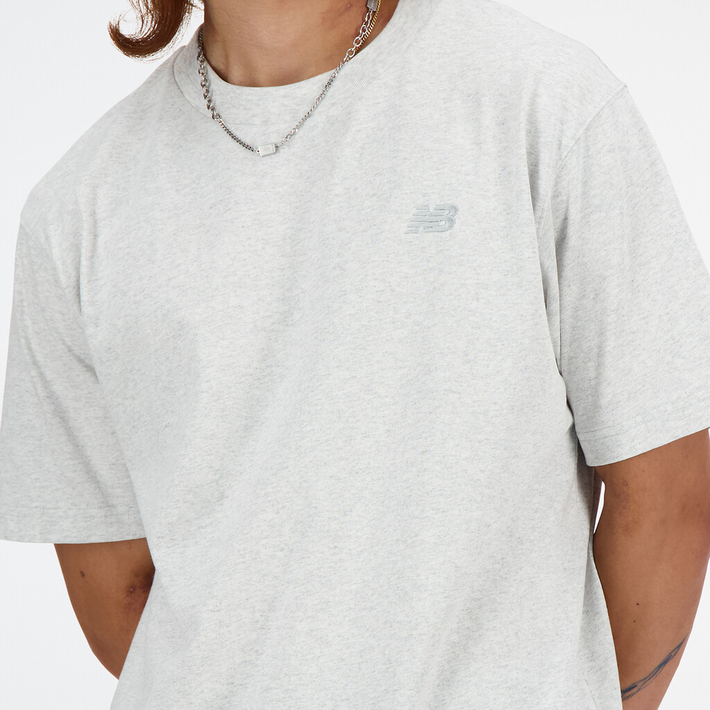 New Balance - NB Athletics Cotton T-Shirt - ash heather