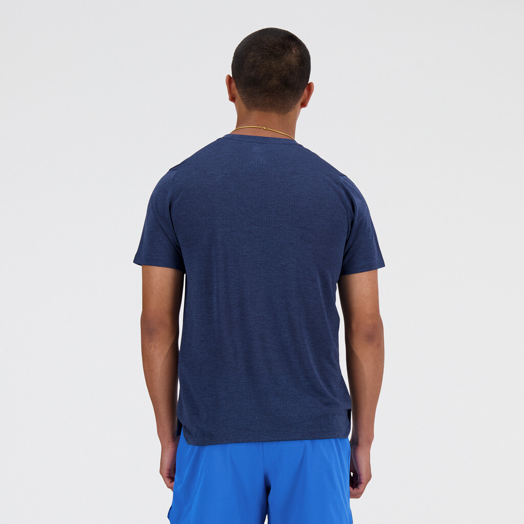 New Balance - NB Athletics Run T-Shirt - nb navy heather