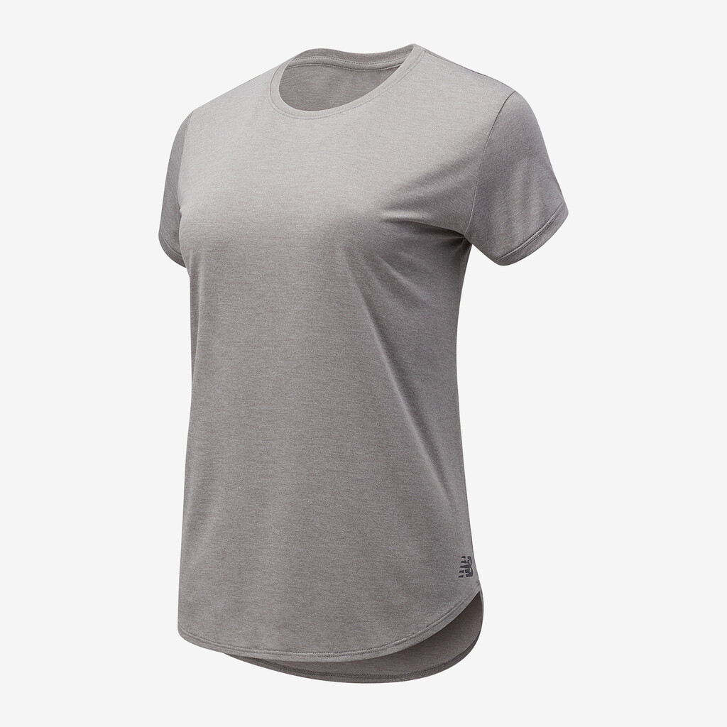 New Balance - W Sport Core Heather Tee - athletic grey